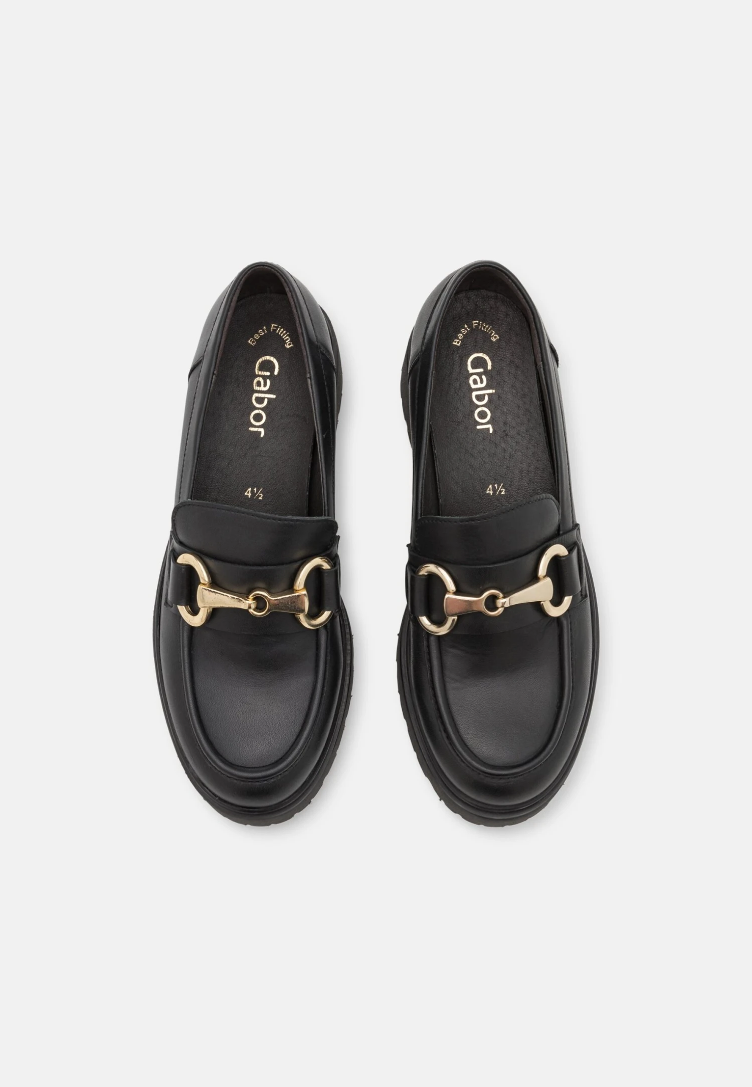 Gabor Instappers - Schwarz/Gold 8 Gabor Instappers - Schwarz/Gold - Afbeelding 6