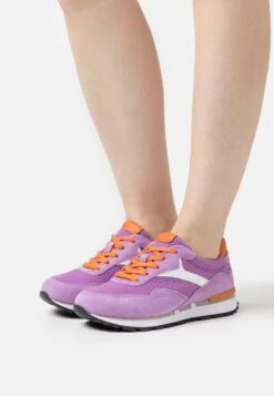 Gabor Comfort Sneakers Laag - Dunkelflieder/Weiß