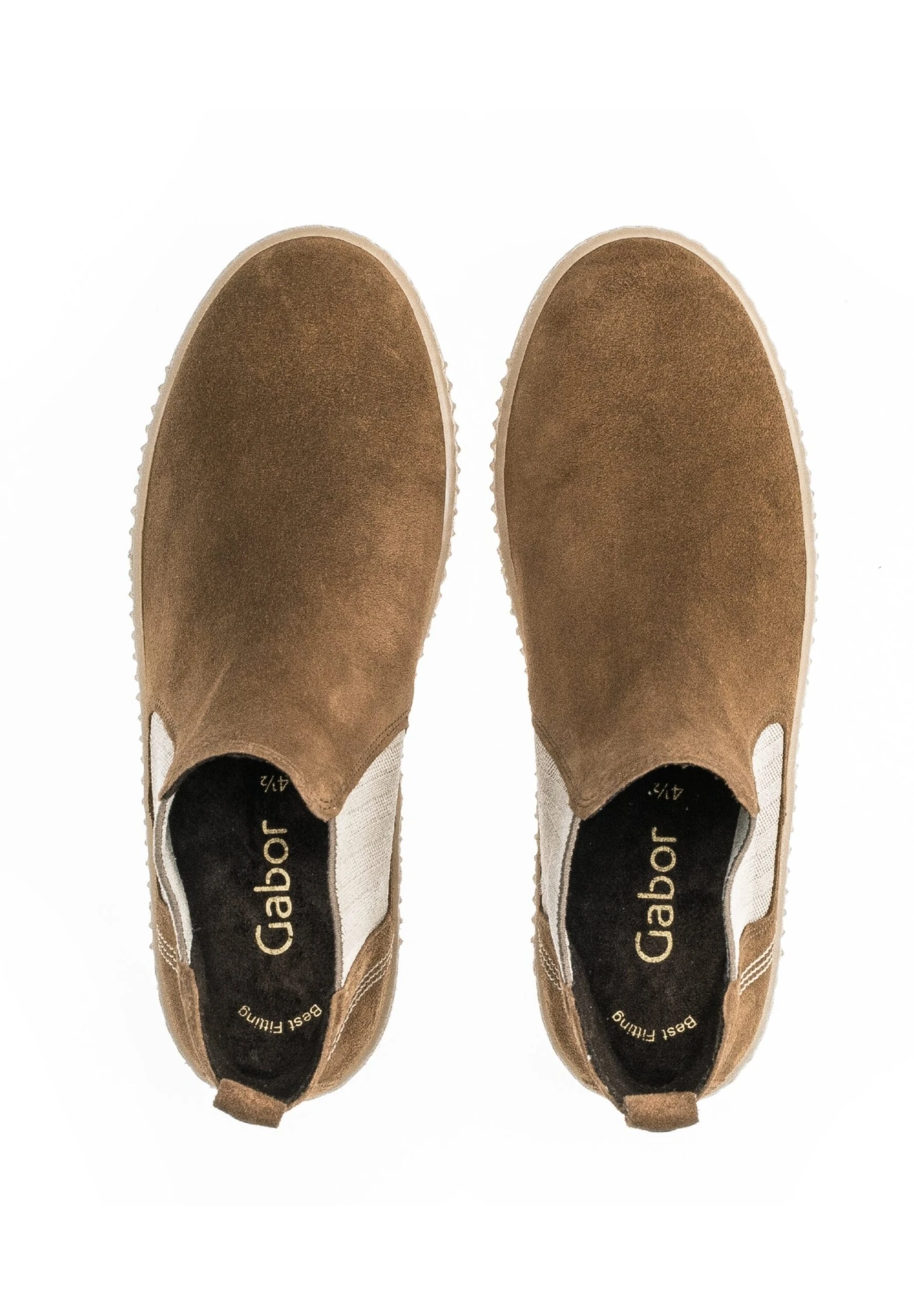 Gabor Chelsea - Korte Laarzen - Beige 4 Gabor Chelsea - Korte Laarzen - Beige - Afbeelding 2