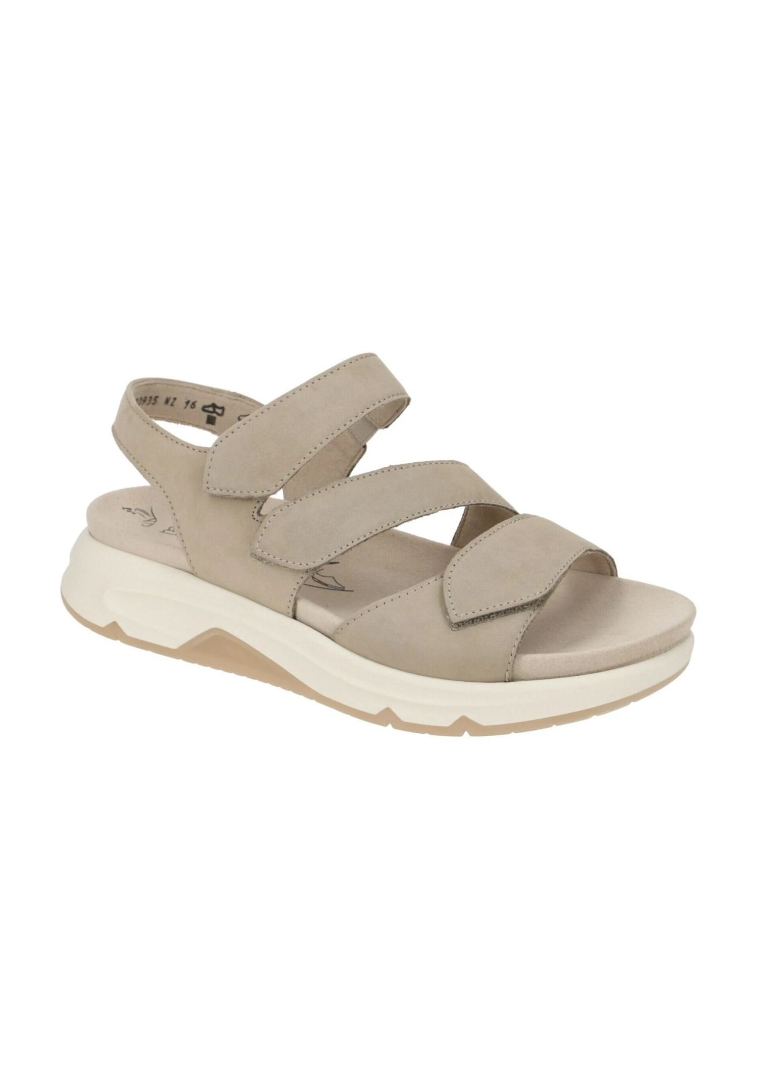 Gabor Sandalen Met Plateauzool - Grau Beige 4 Gabor Sandalen Met Plateauzool - Grau Beige - Afbeelding 2