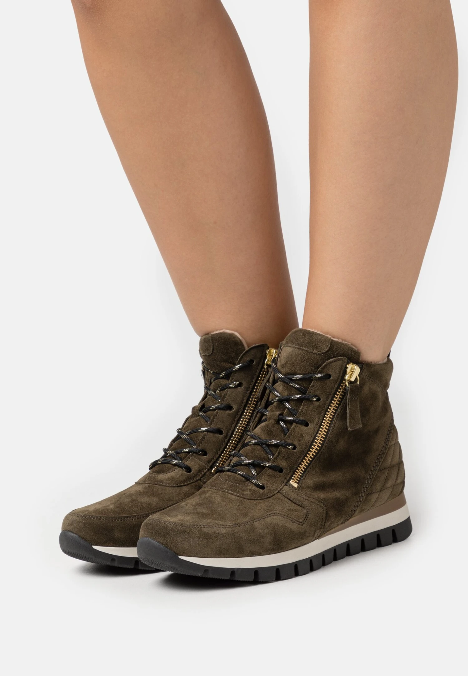 Gabor Comfort Veterboots - Olive 3 Gabor Comfort Veterboots - Olive