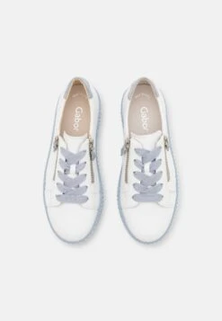 Gabor Sneakers Laag - Weiss /Aquamarin -Gabor Winkel a9360a86da38468b83d230f1fe790f40