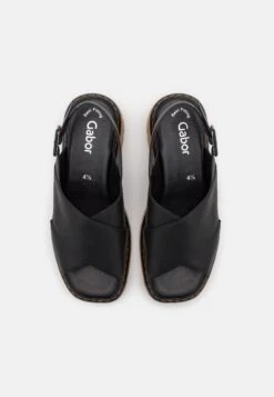 Gabor Sandalen Met Plateauzool - Schwarz/Cognac 13 Gabor Sandalen Met Plateauzool - Schwarz/Cognac -Gabor Winkel b4bca54c4bbf4b6e95bd8945c6ba1bca