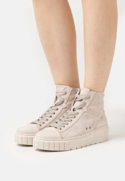 Gabor Comfort Sneakers Hoog - Puder