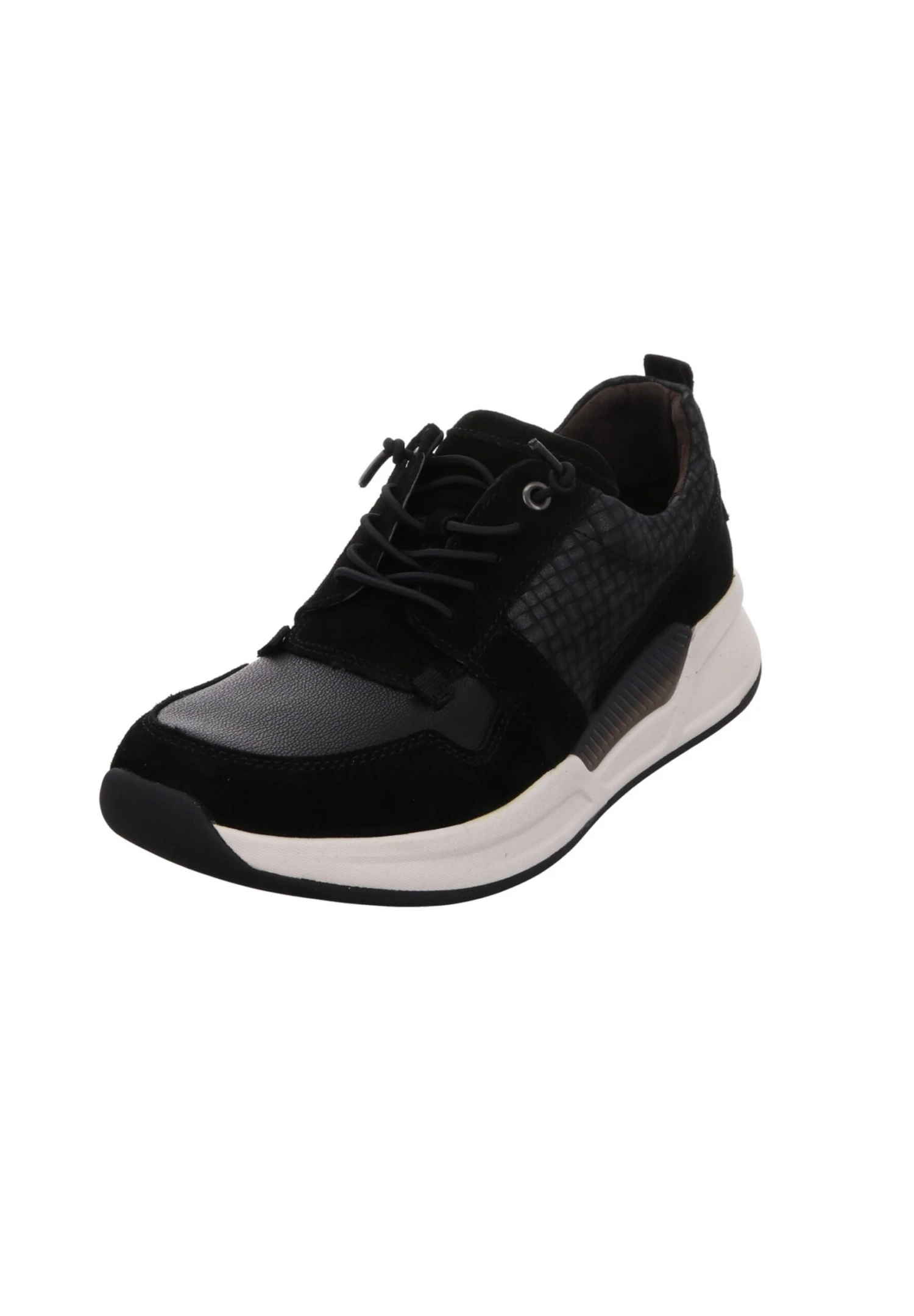Gabor Comfort Rollingsoft- Sneakers Laag - Schwarz 4 Gabor Comfort Rollingsoft- Sneakers Laag - Schwarz - Afbeelding 2