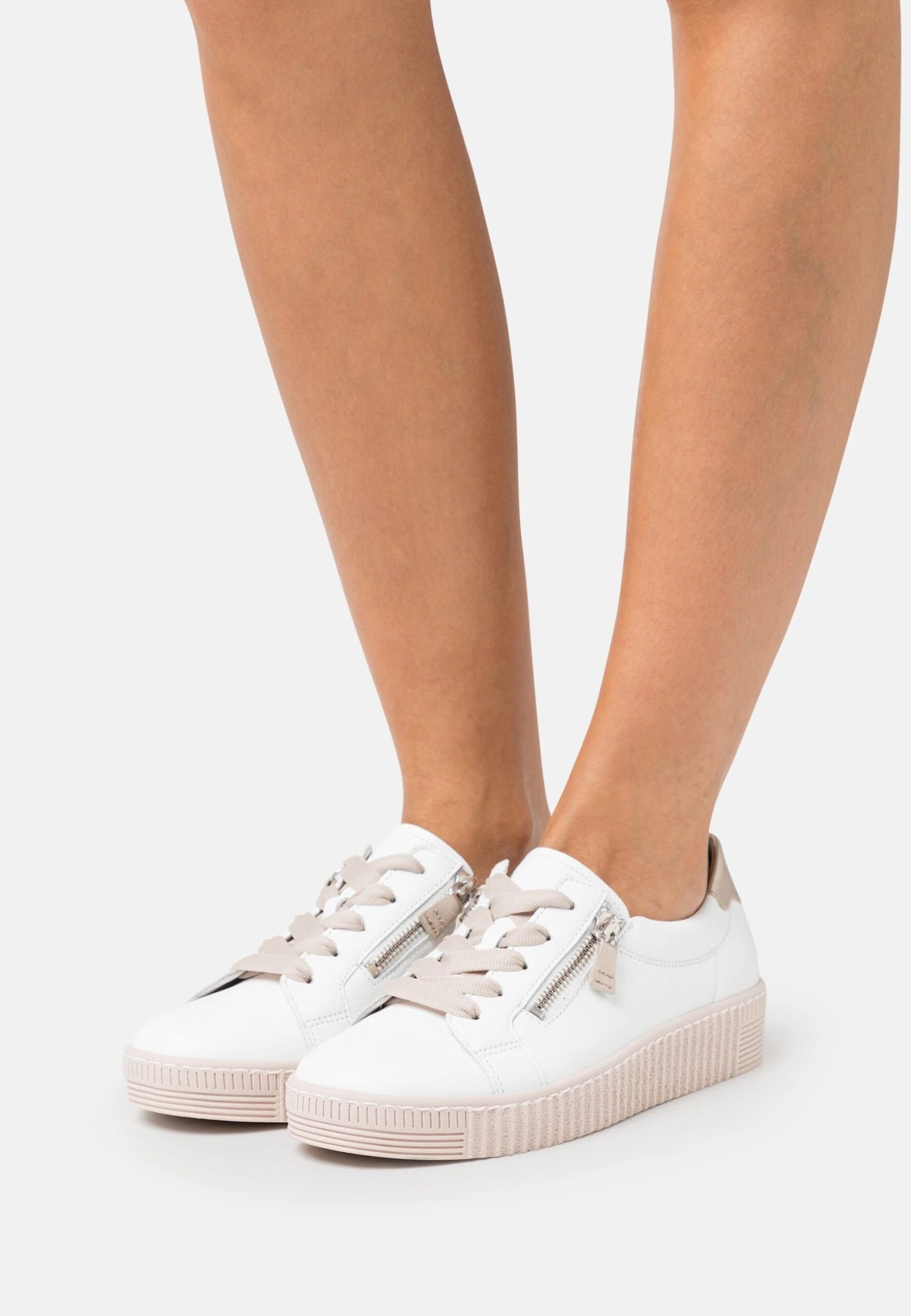 Gabor Sneakers Laag - Weiss/Antikrosa 3 Gabor Sneakers Laag - Weiss/Antikrosa