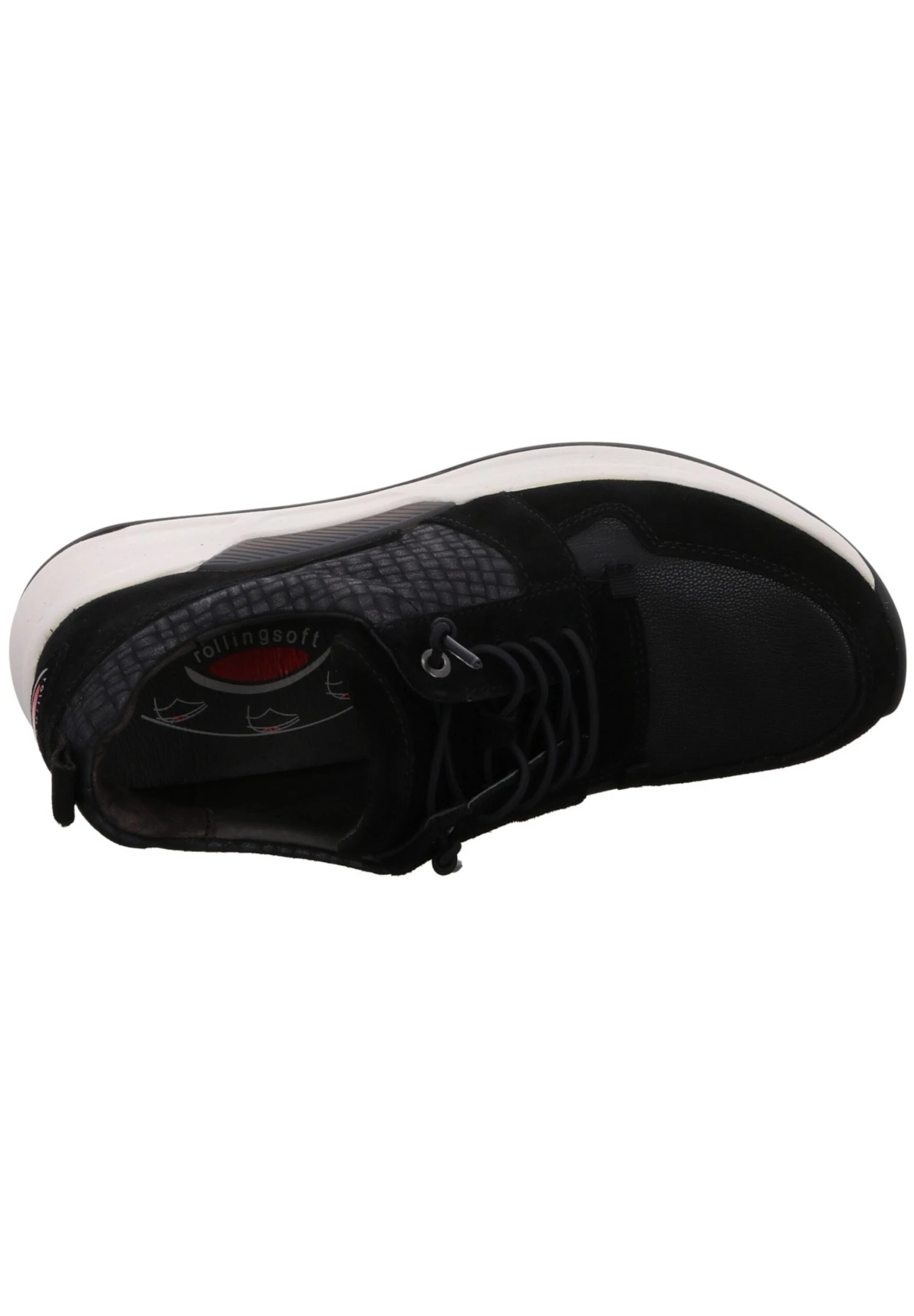 Gabor Comfort Rollingsoft- Sneakers Laag - Schwarz 5 Gabor Comfort Rollingsoft- Sneakers Laag - Schwarz - Afbeelding 3