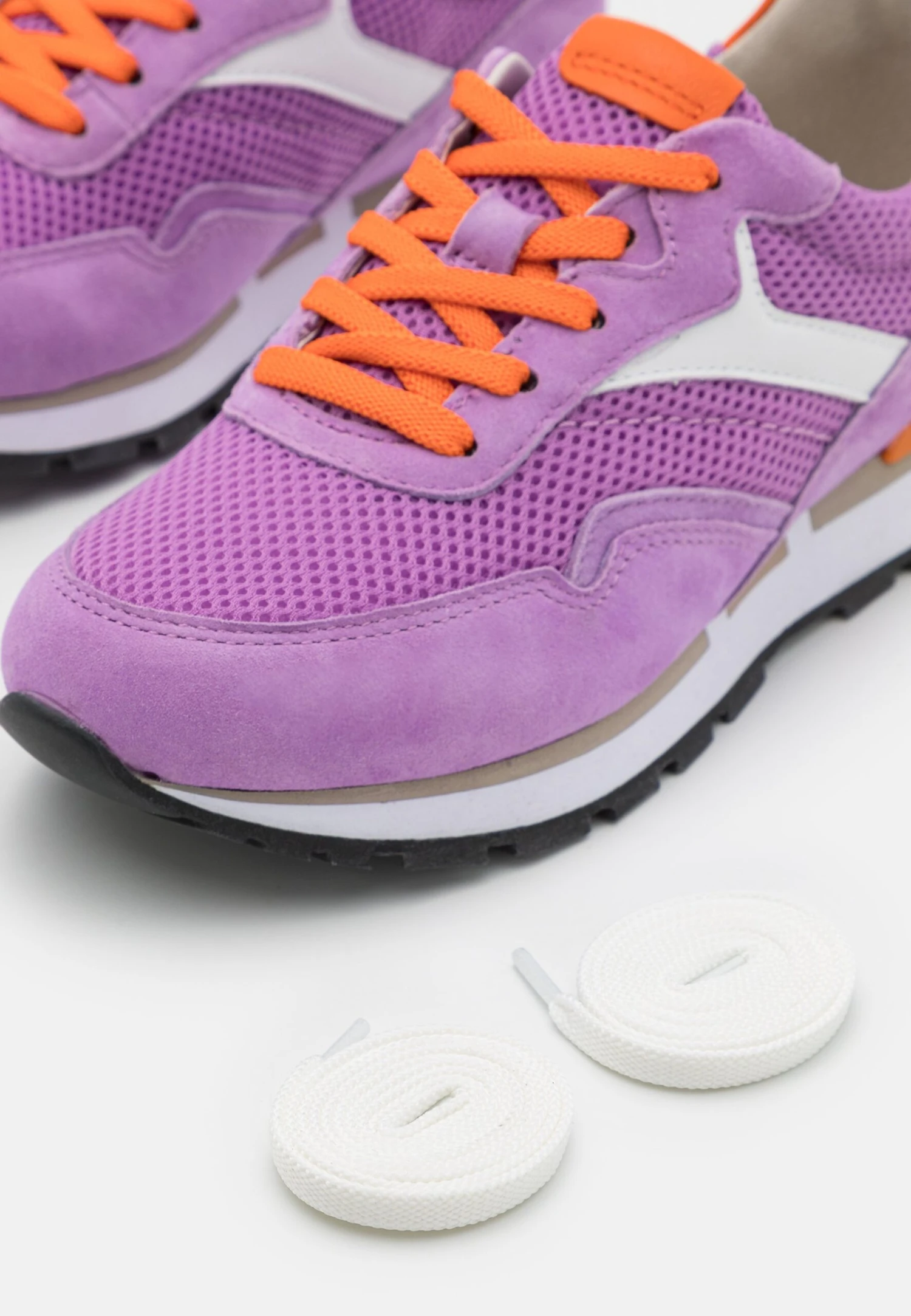 Gabor Comfort Sneakers Laag - Dunkelflieder/Weiß 8 Gabor Comfort Sneakers Laag - Dunkelflieder/Weiß - Afbeelding 6