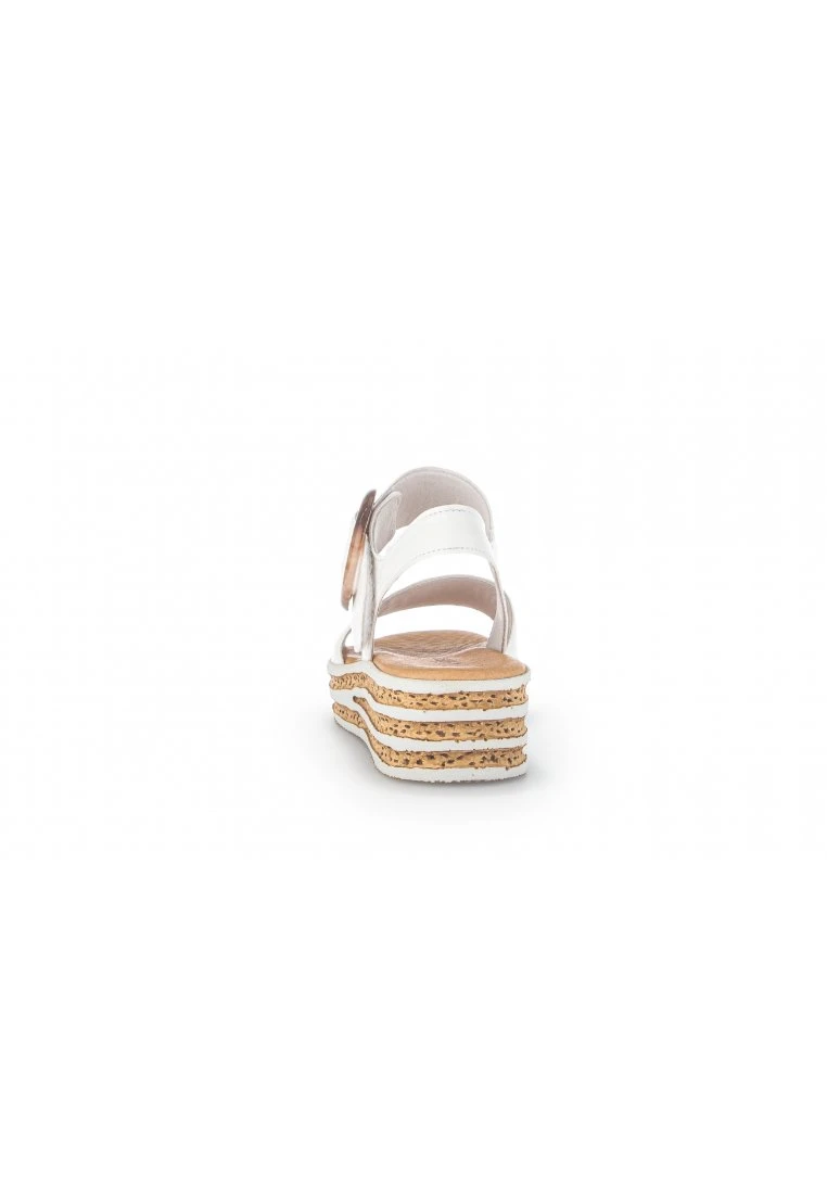 Gabor Sandalen Met Sleehak - Beige Écru 5 Gabor Sandalen Met Sleehak - Beige Écru - Afbeelding 3