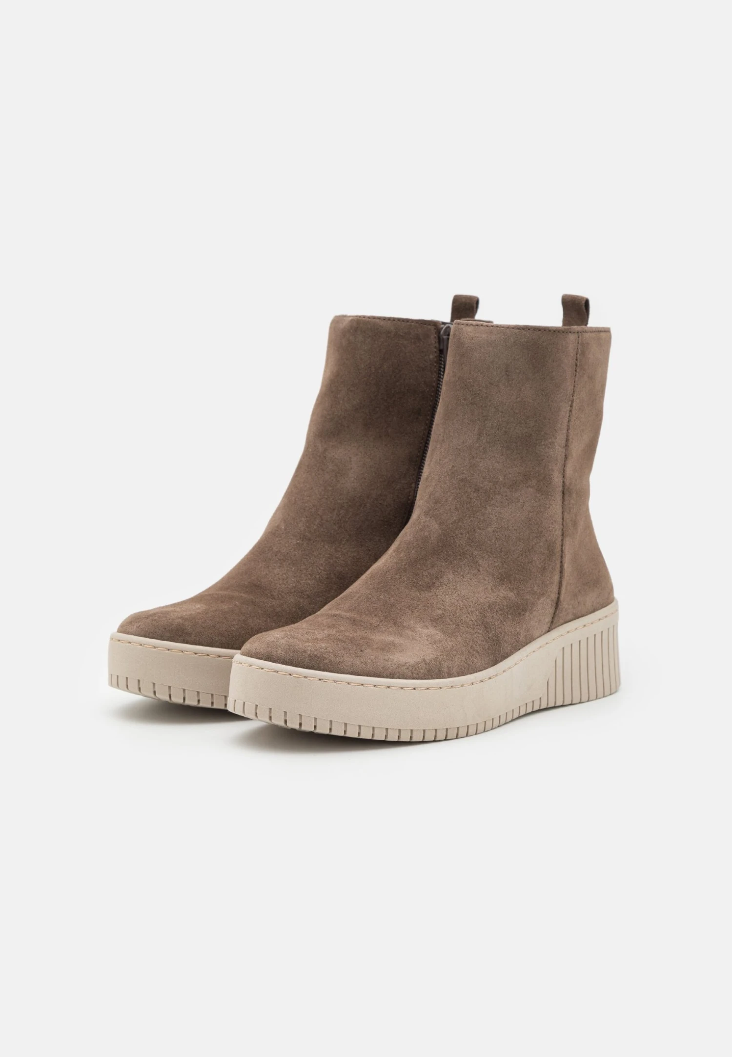 Gabor Enkellaarsjes Met Plateauzool - Mohair 5 Gabor Enkellaarsjes Met Plateauzool - Mohair - Afbeelding 3