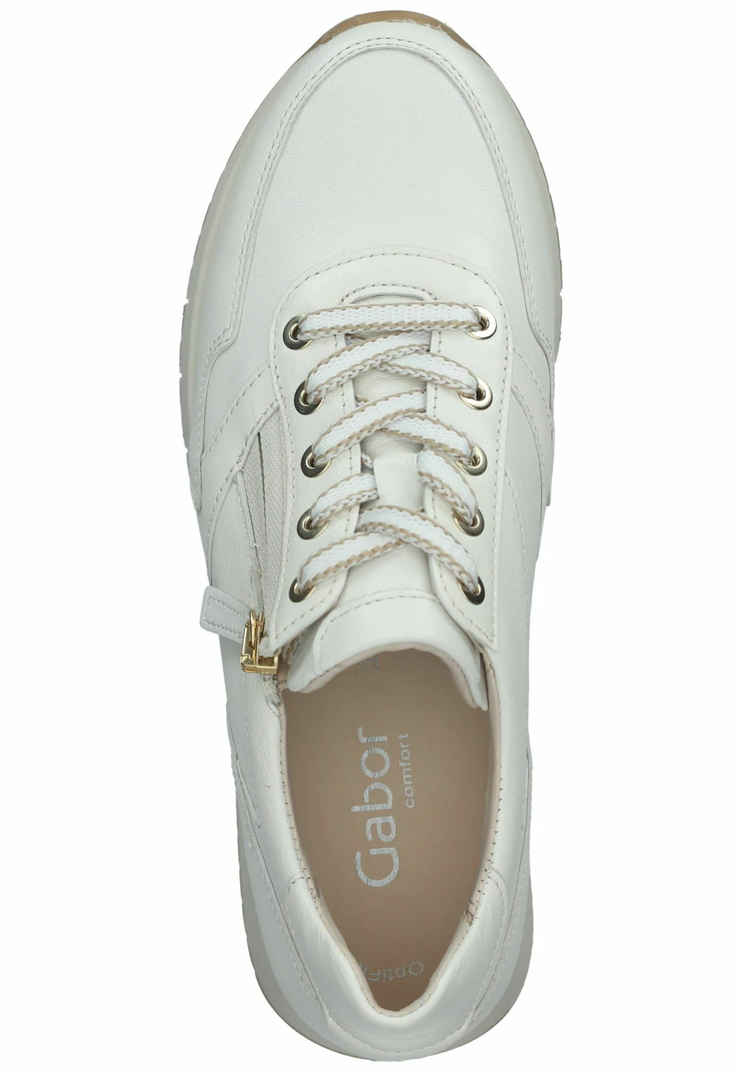 Gabor Sneakers Laag - Latte Gold 5 Gabor Sneakers Laag - Latte Gold - Afbeelding 3
