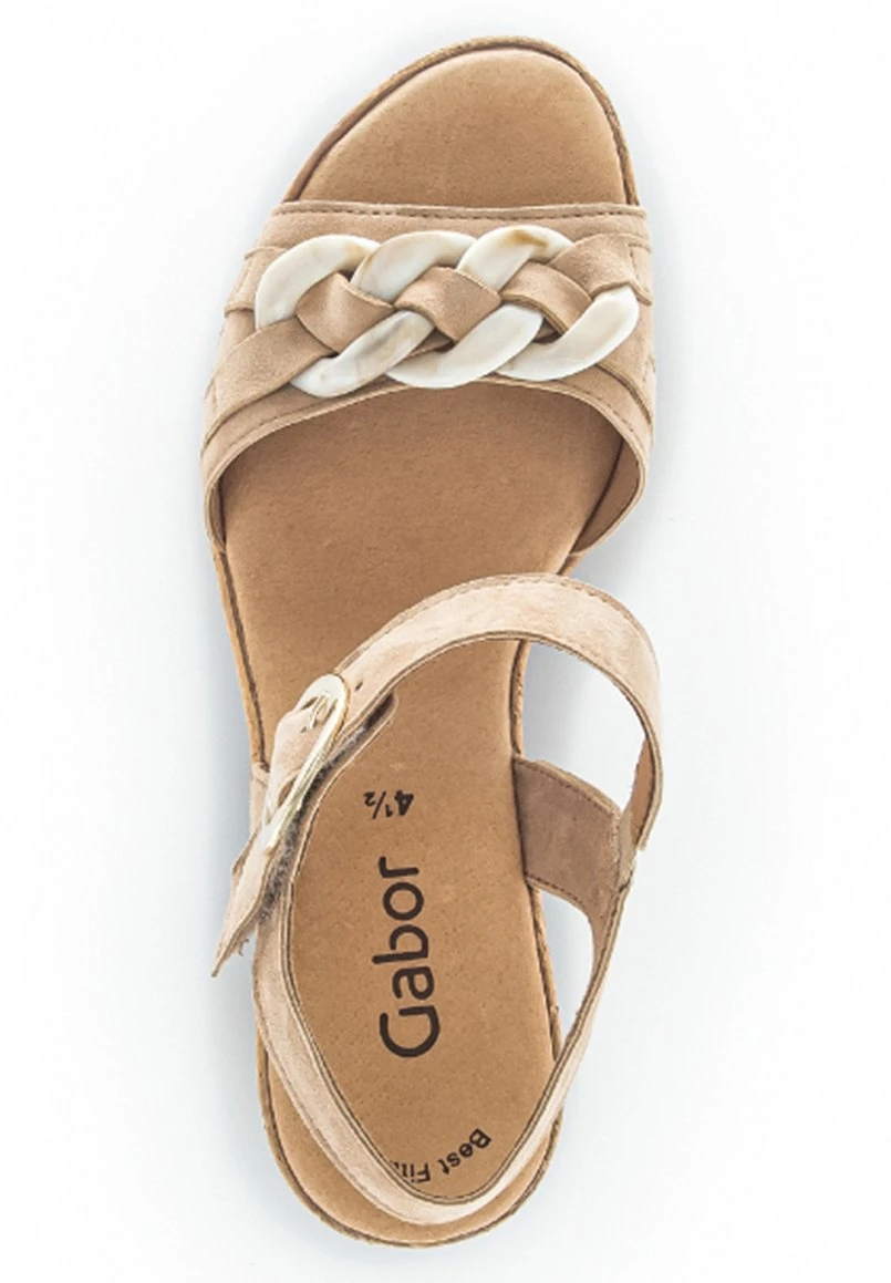 Gabor Sandalen - Marron Caramel 4 Gabor Sandalen - Marron Caramel - Afbeelding 2