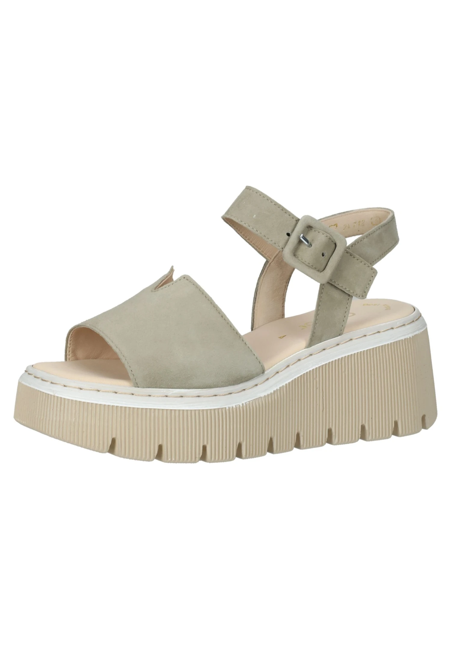 Gabor Sandalen Met Plateauzool - Schilf 4 Gabor Sandalen Met Plateauzool - Schilf - Afbeelding 2