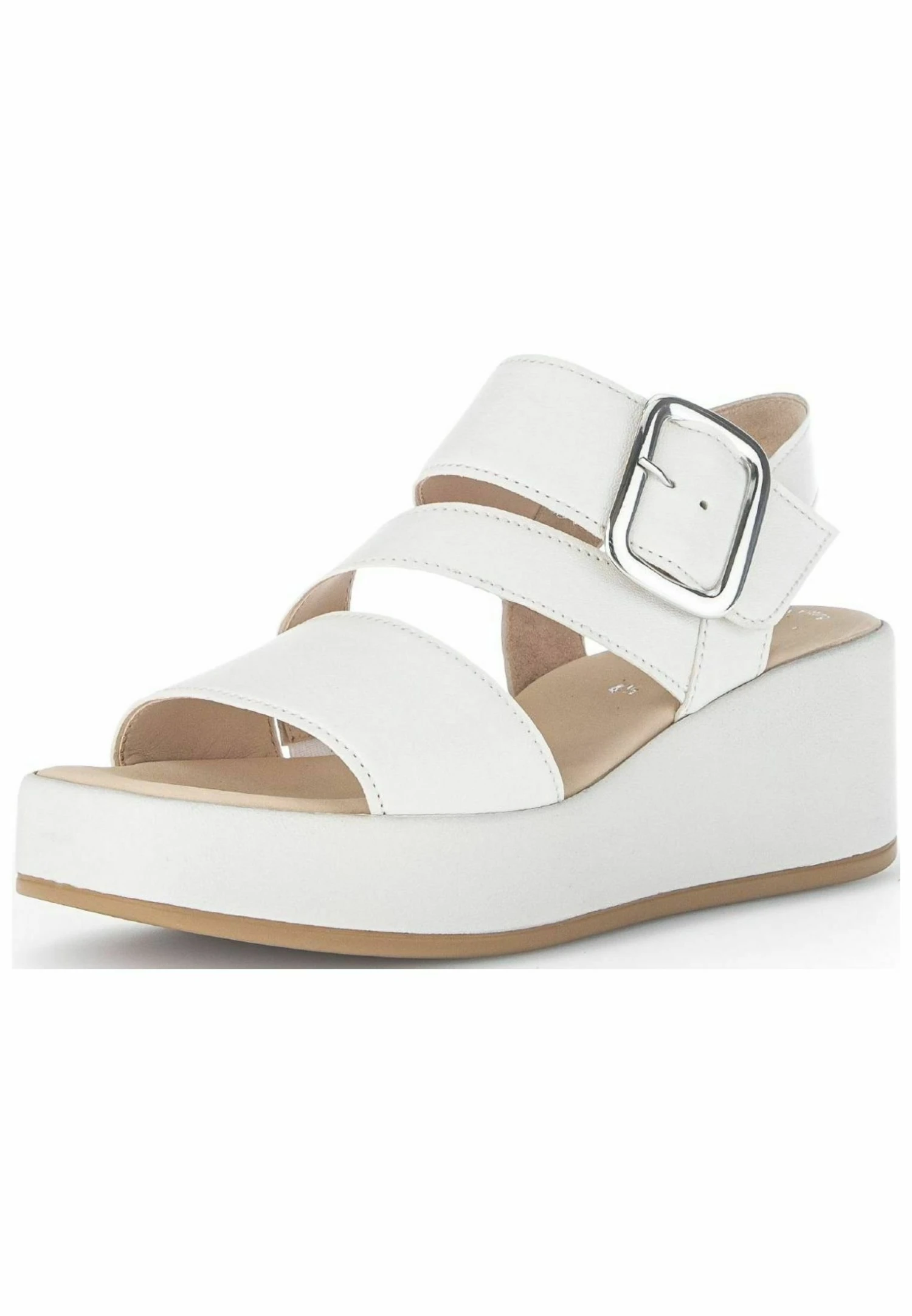 Gabor Sandalen Met Plateauzool - Latte 4 Gabor Sandalen Met Plateauzool - Latte - Afbeelding 2