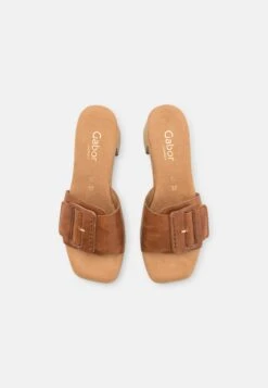 Gabor Comfort Clogs - Camel -Gabor Winkel cfabcedef17b4c2280b63c496015d00b