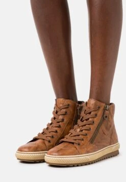 Gabor Sneakers Hoog - Copper