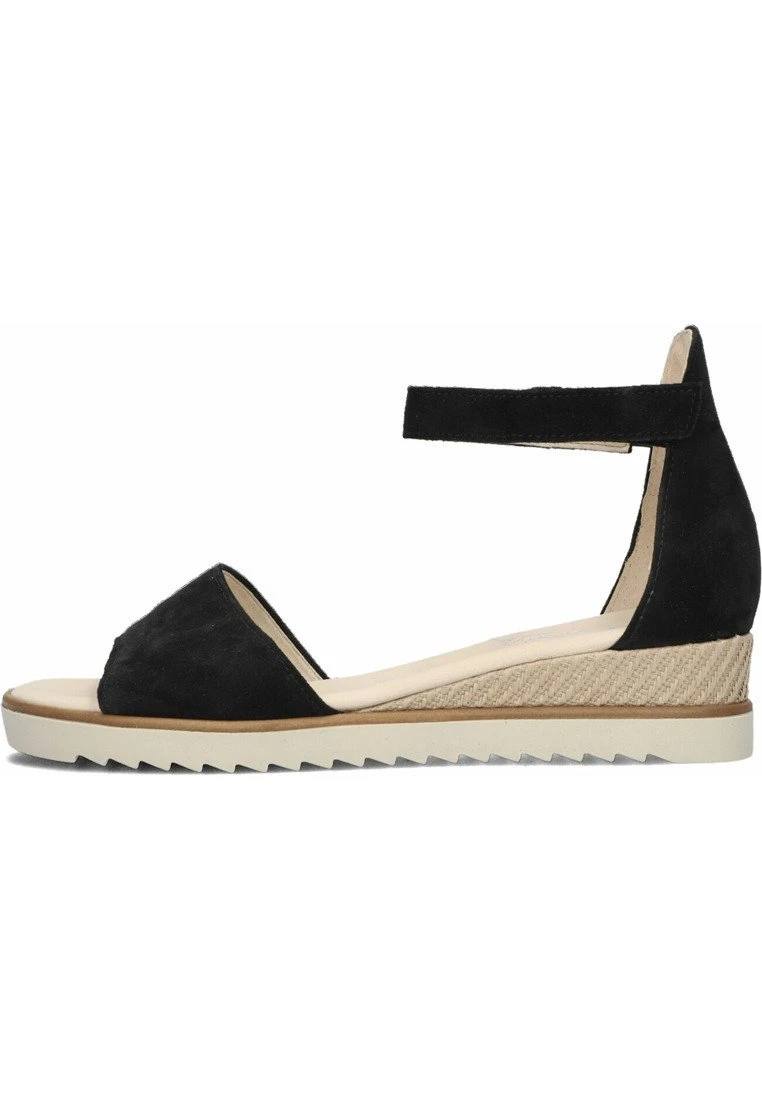 Gabor Maat - Sandalen Met Sleehak - Zwart 3 Gabor Maat - Sandalen Met Sleehak - Zwart