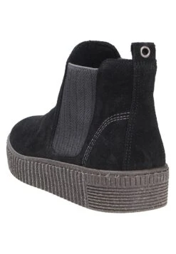 Gabor Enkellaarsjes Met Plateauzool - Schwarz Anthrazit -Gabor Winkel d82ce31861f749ee82c5782303f2086e