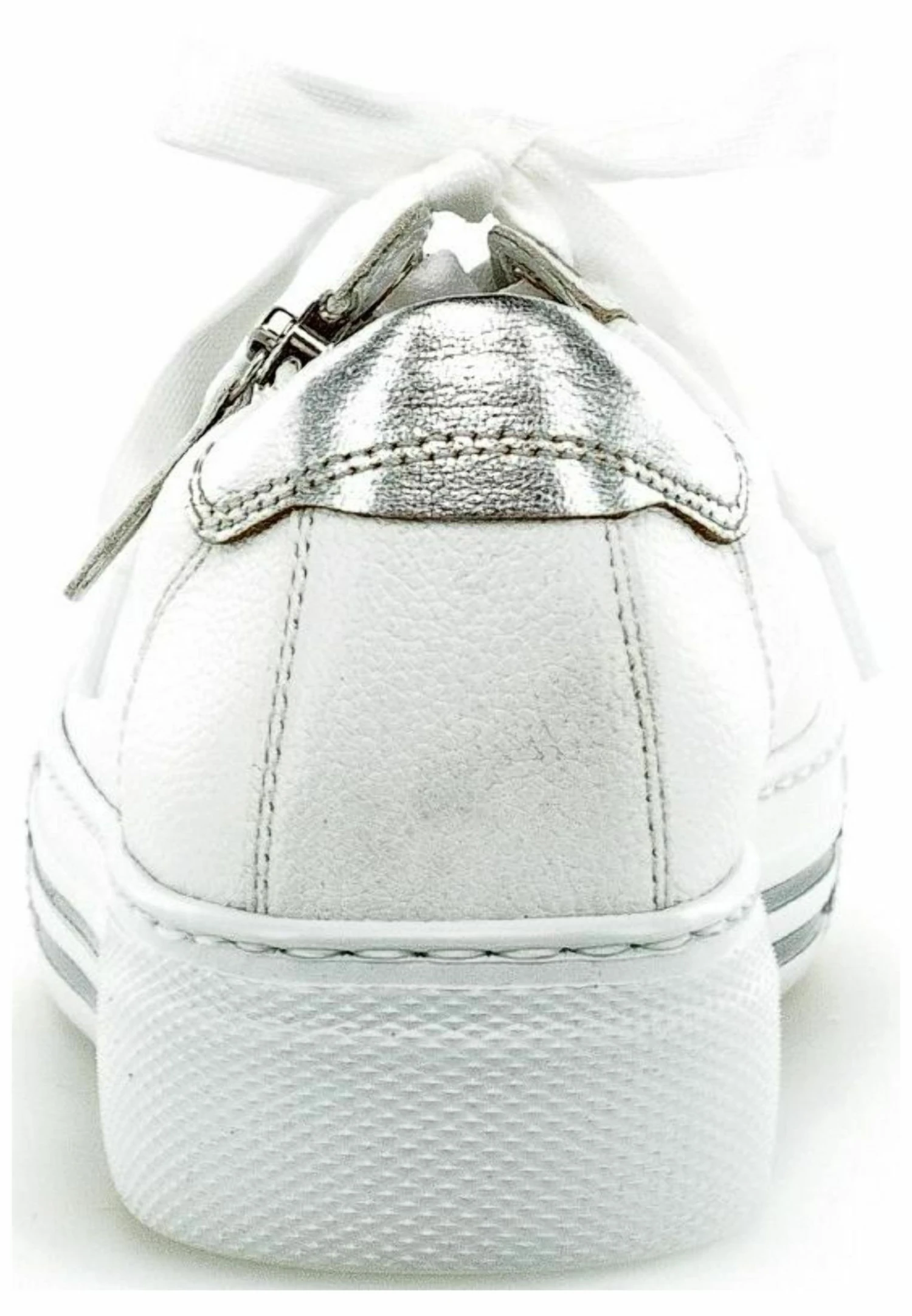 Gabor Sneakers Laag - Weiss Silber 6 Gabor Sneakers Laag - Weiss Silber - Afbeelding 4