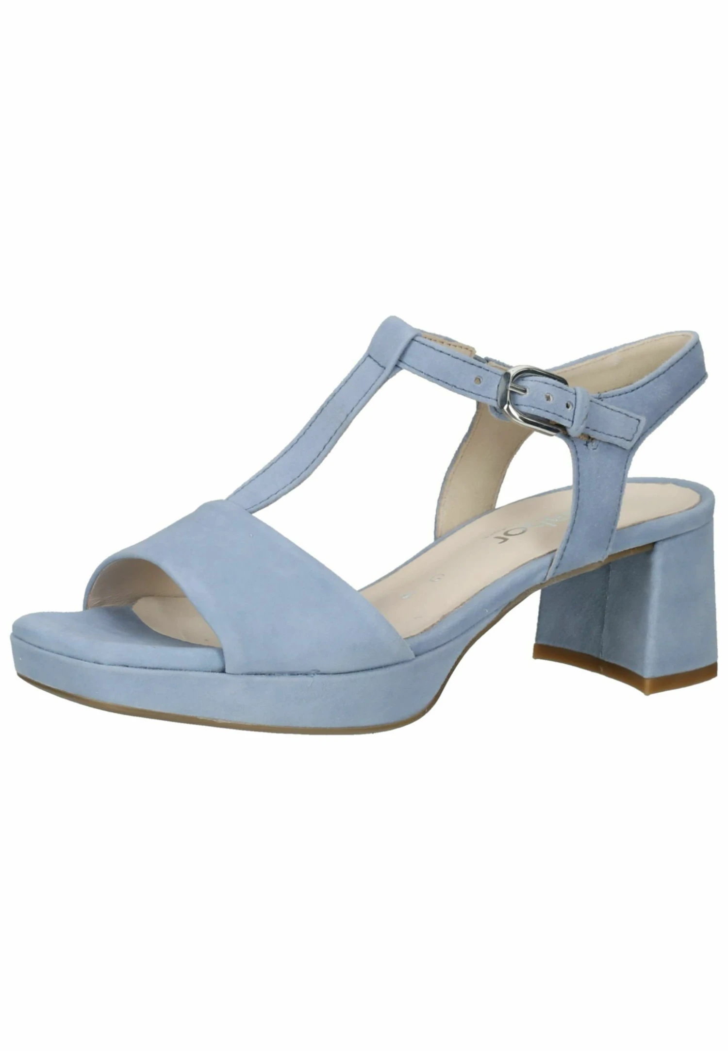 Gabor Sandalen Met Plateauzool - Azur 4 Gabor Sandalen Met Plateauzool - Azur - Afbeelding 2