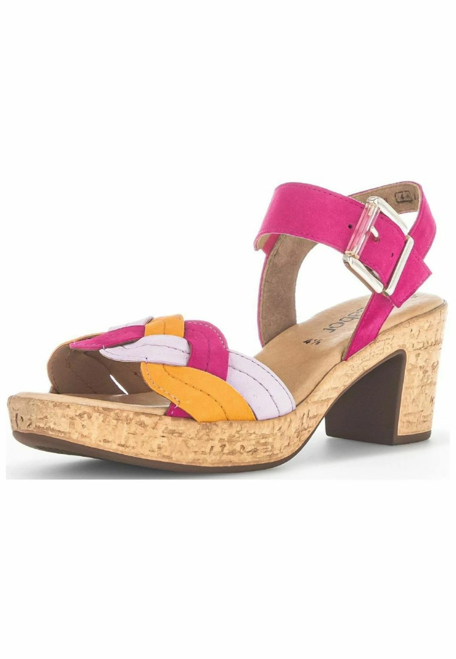 Gabor Sandalen Met Plateauzool - Multicolour Kombi 4 Gabor Sandalen Met Plateauzool - Multicolour Kombi - Afbeelding 2