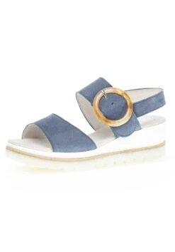Gabor Sandalen Met Sleehak - Nautic
