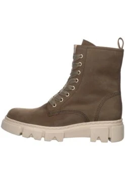 Gabor Enkellaarsjes Met Plateauzool - Oliv