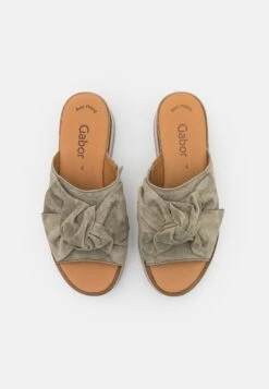 Gabor Muiltjes Met Hak - Salvia/Natur -Gabor Winkel ea680cf357fe4a27b435dc1d8bbb8de5