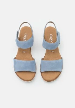 Gabor Comfort Sandalen Met Sleehak - Lagune -Gabor Winkel f0d25bab9188474098a91316b6e2edb7
