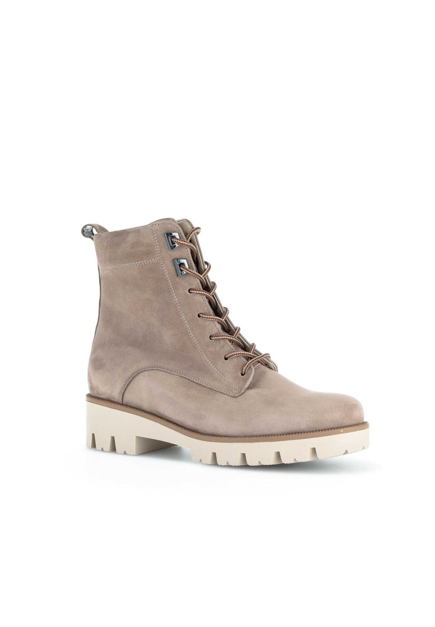 Gabor Enkellaarsjes Met Plateauzool - Taupe 4 Gabor Enkellaarsjes Met Plateauzool - Taupe - Afbeelding 2