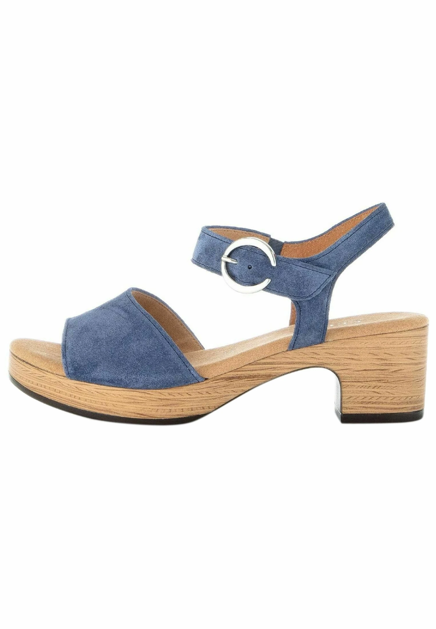 Gabor Sandalen Met Plateauzool - Jeans 3 Gabor Sandalen Met Plateauzool - Jeans