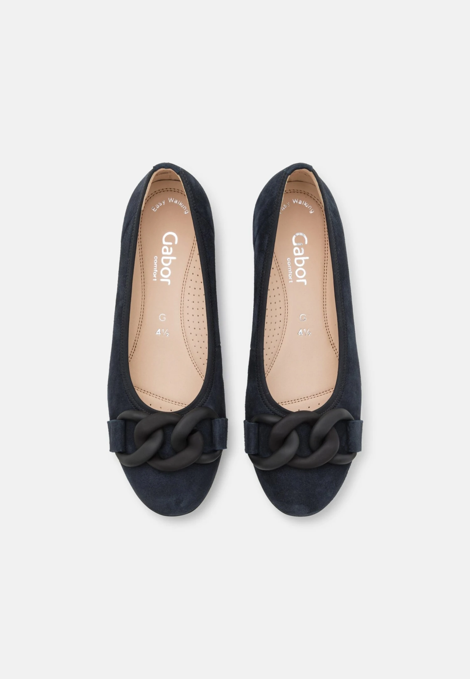 Gabor Comfort Ballerina'S - Dark Blue/Uni 8 Gabor Comfort Ballerina'S - Dark Blue/Uni - Afbeelding 6