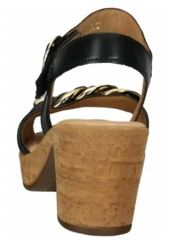 Gabor Clogs - Schwarz/Gold -Gabor Winkel faa8ad7018344626ae74b4a9b8c52166