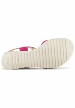 Gabor Sandalen Met Plateauzool - Pink Kork Creme -Gabor Winkel fe75167d128e454b894525e22c1fd226