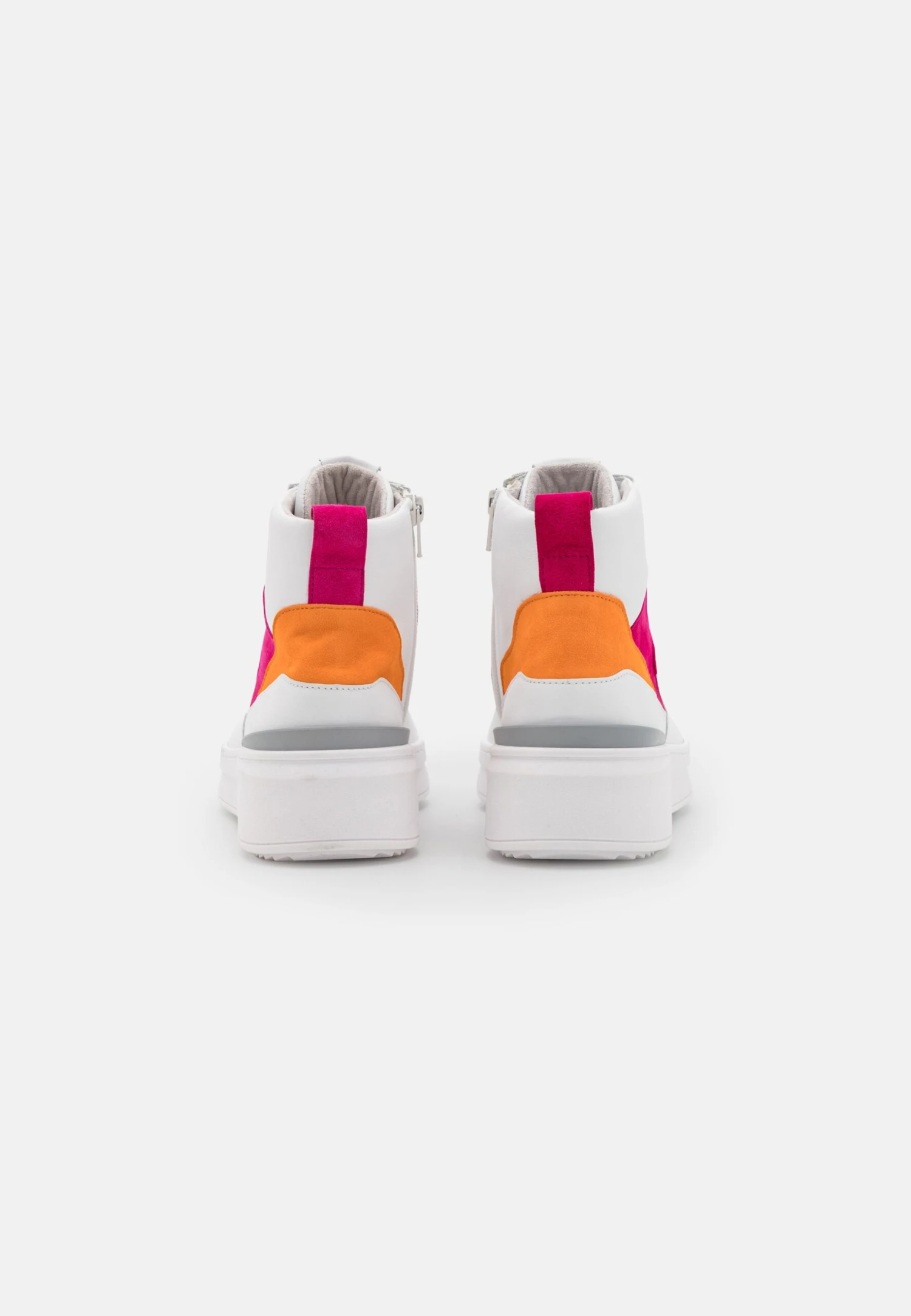 Gabor Sneakers Hoog - Weiss/Pink/Jelly 6 Gabor Sneakers Hoog - Weiss/Pink/Jelly - Afbeelding 4